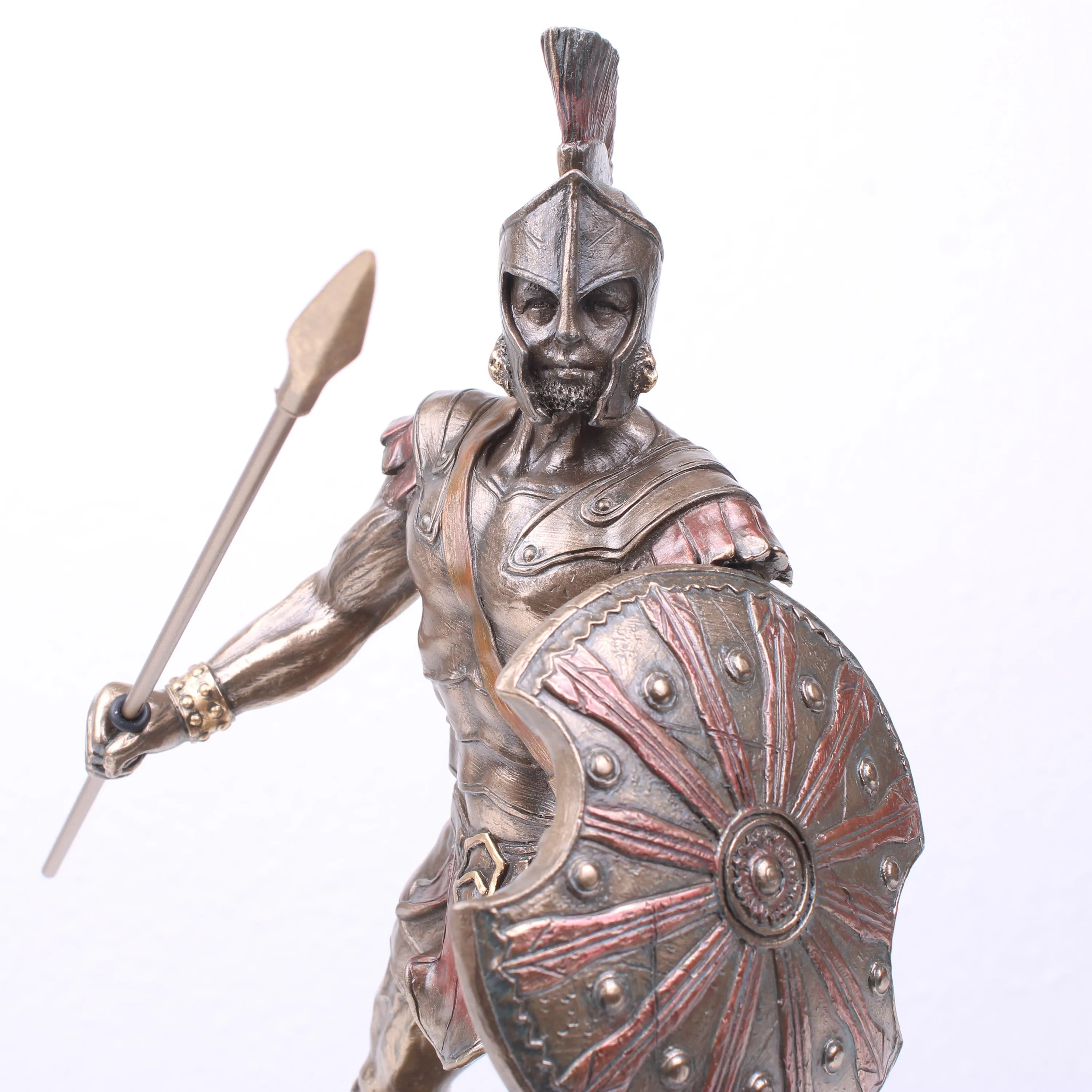 Achilles Greek Warrior Statue (Cold Cast Bronze Sculpture)