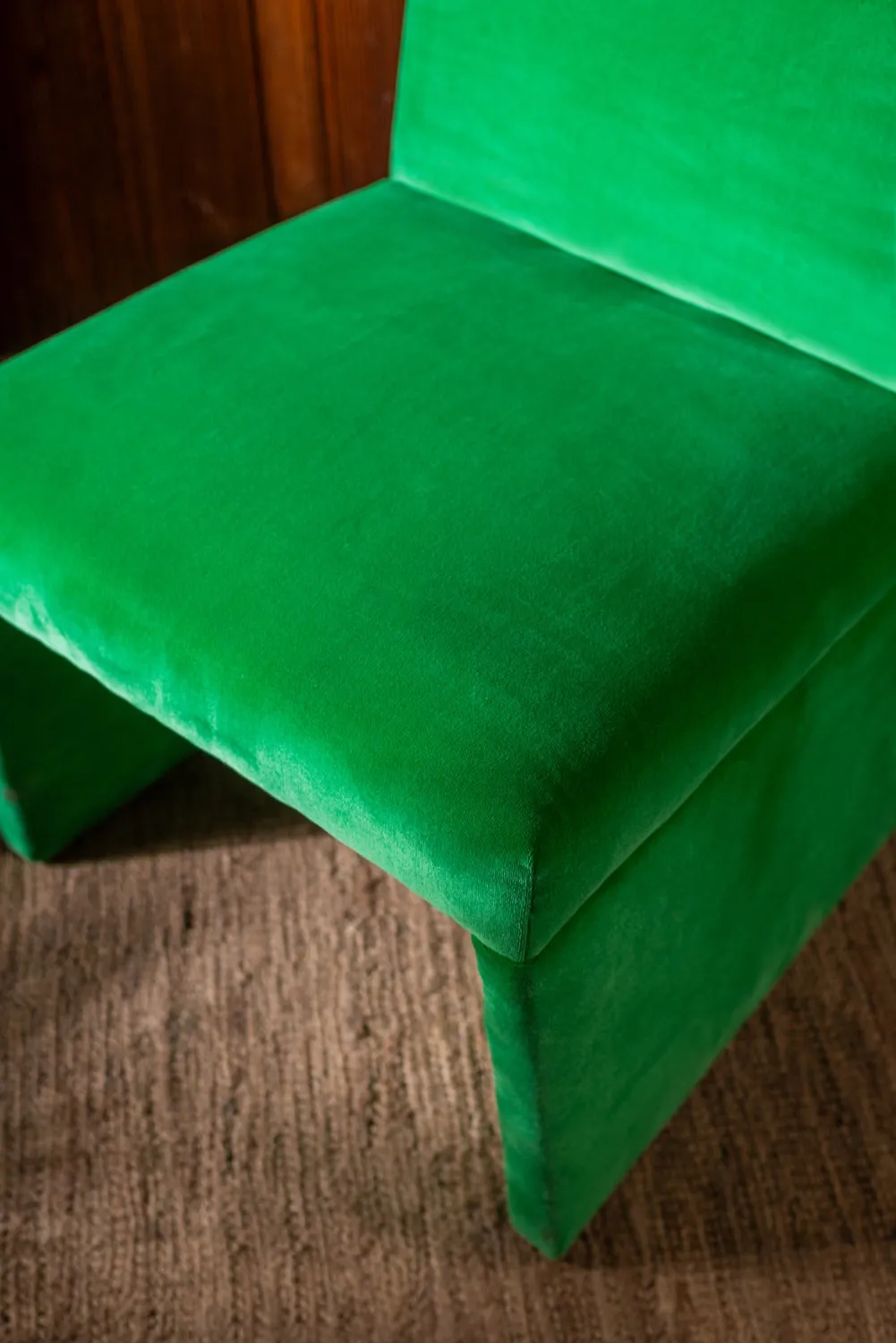 Birdie French Velvet Upholstered Chair