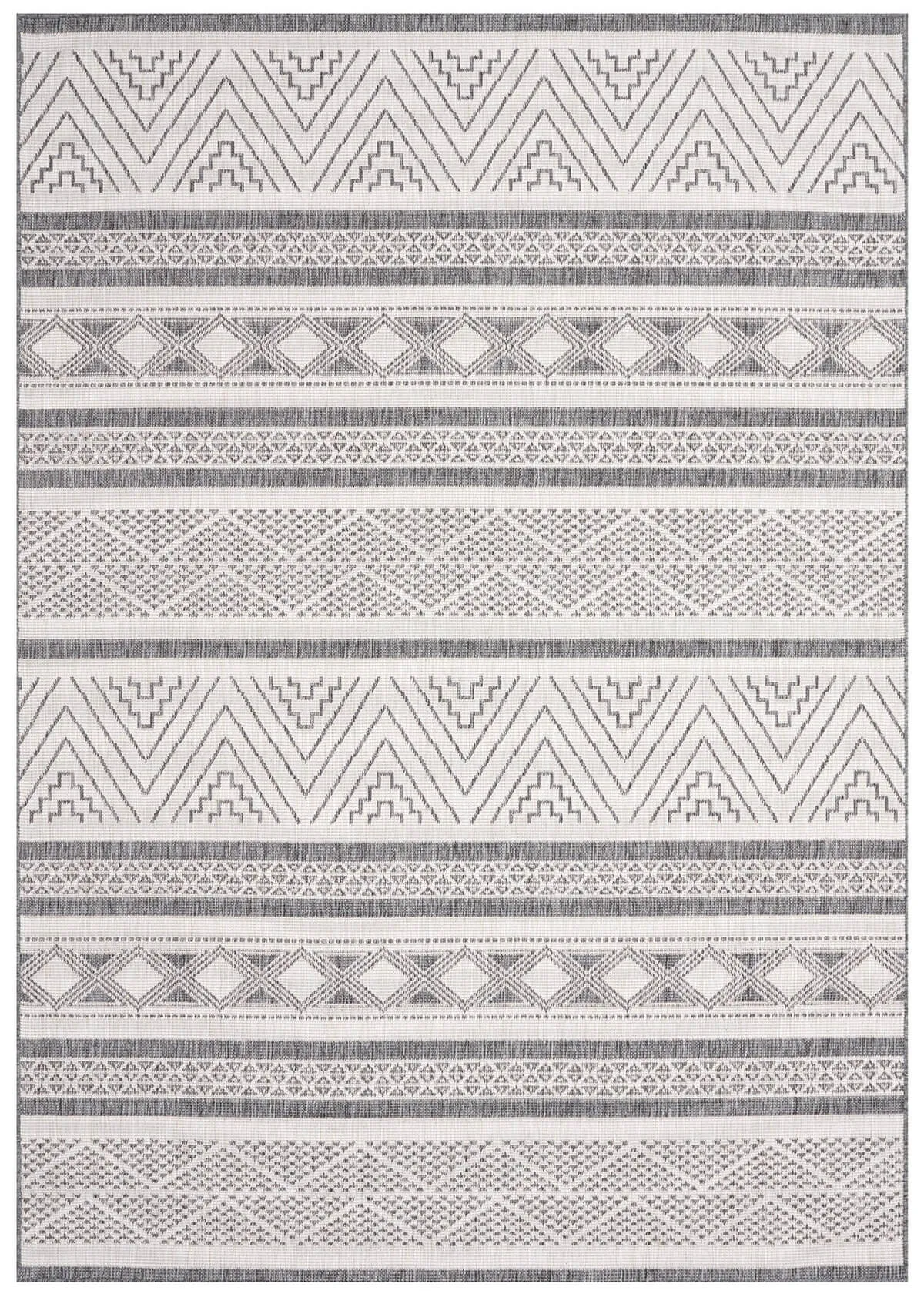 Bristol Grey Reversible Indoor / Outdoor Rug