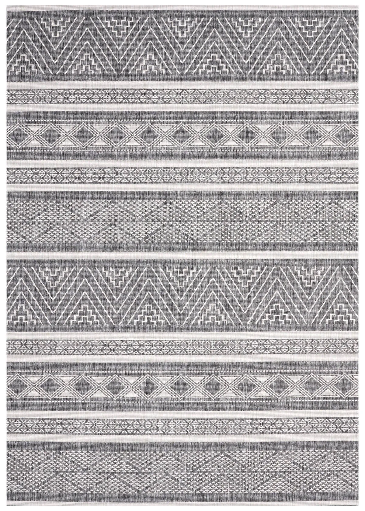Bristol Grey Reversible Indoor / Outdoor Rug