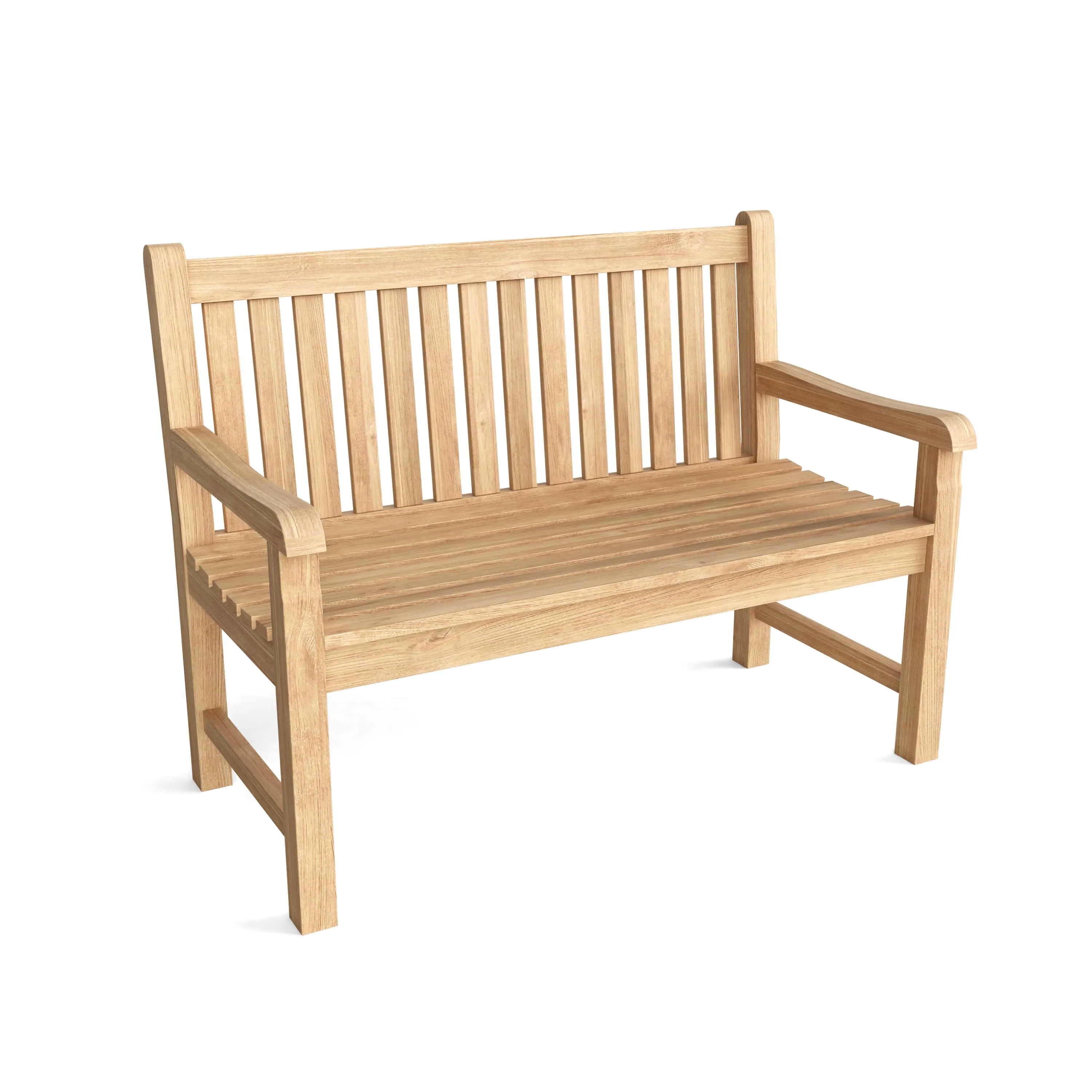 Classic Teak Bench, 35 H x 47 W x 23 L, Arrives Free In 5 - 9 Working Days.