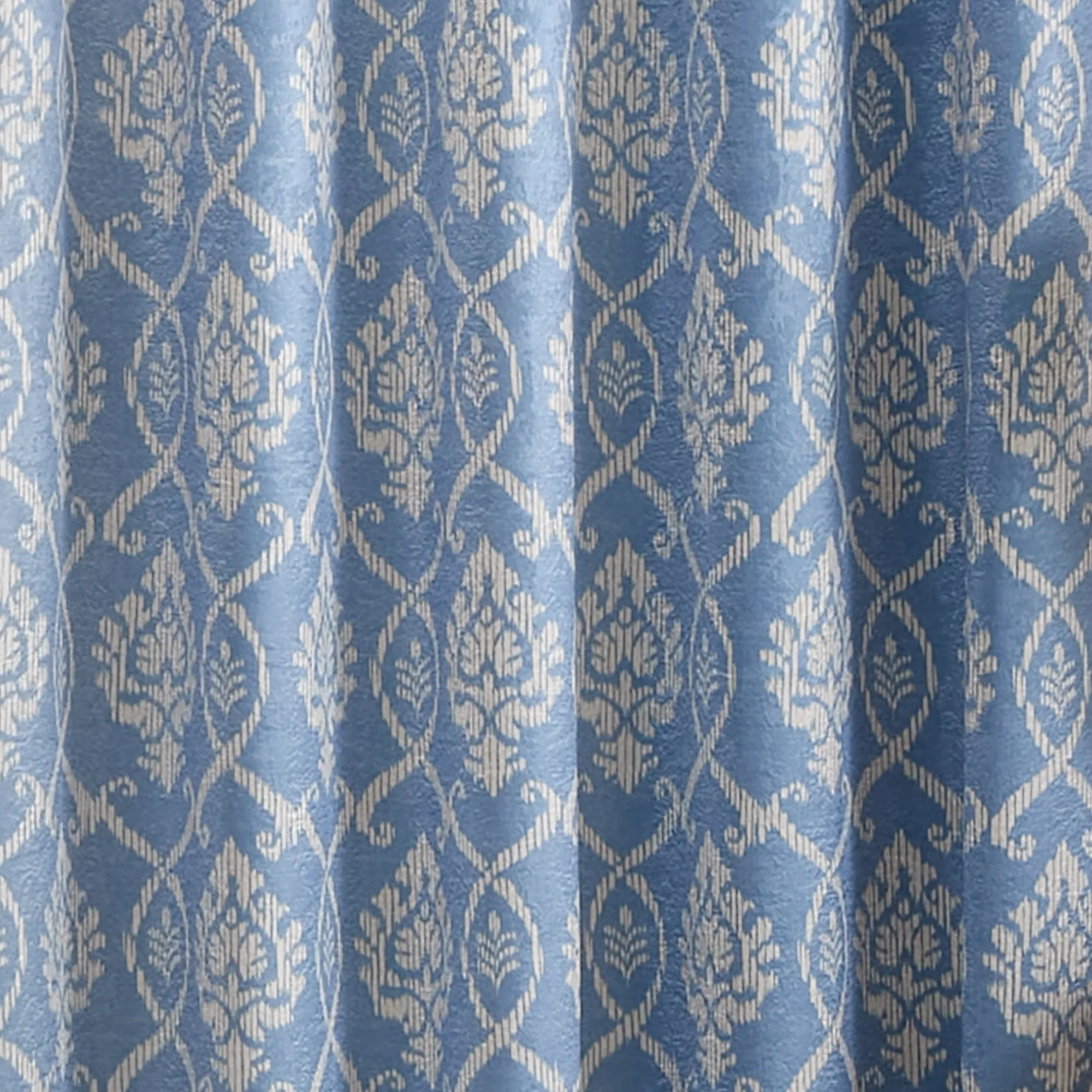 Dreams & Drapes Vivianna Eyelet Curtains  - Blue