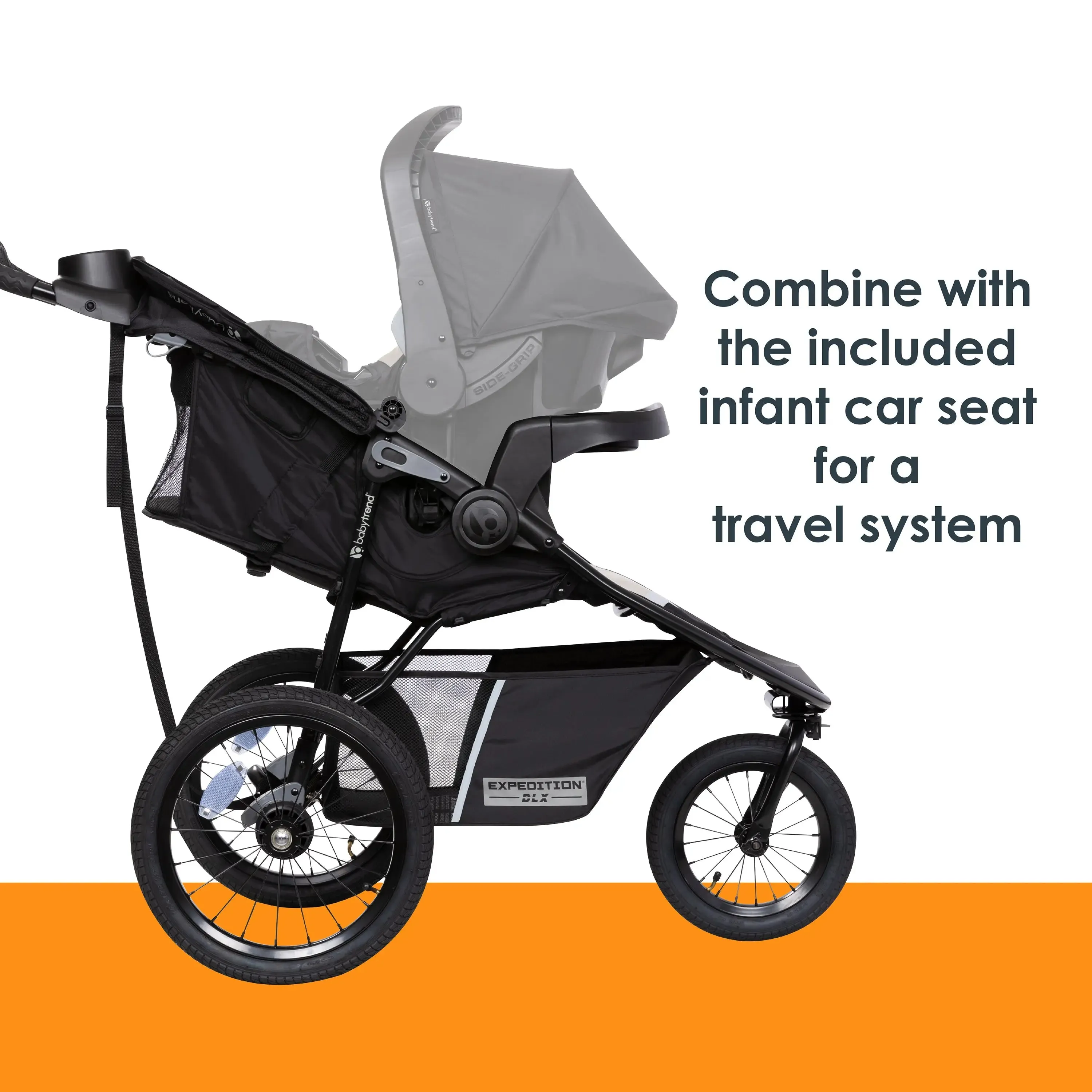 Expedition® DLX Jogger Travel System with EZ-Lift™ PLUS Infant Car Seat - Madrid Tan (Target Exclusive)