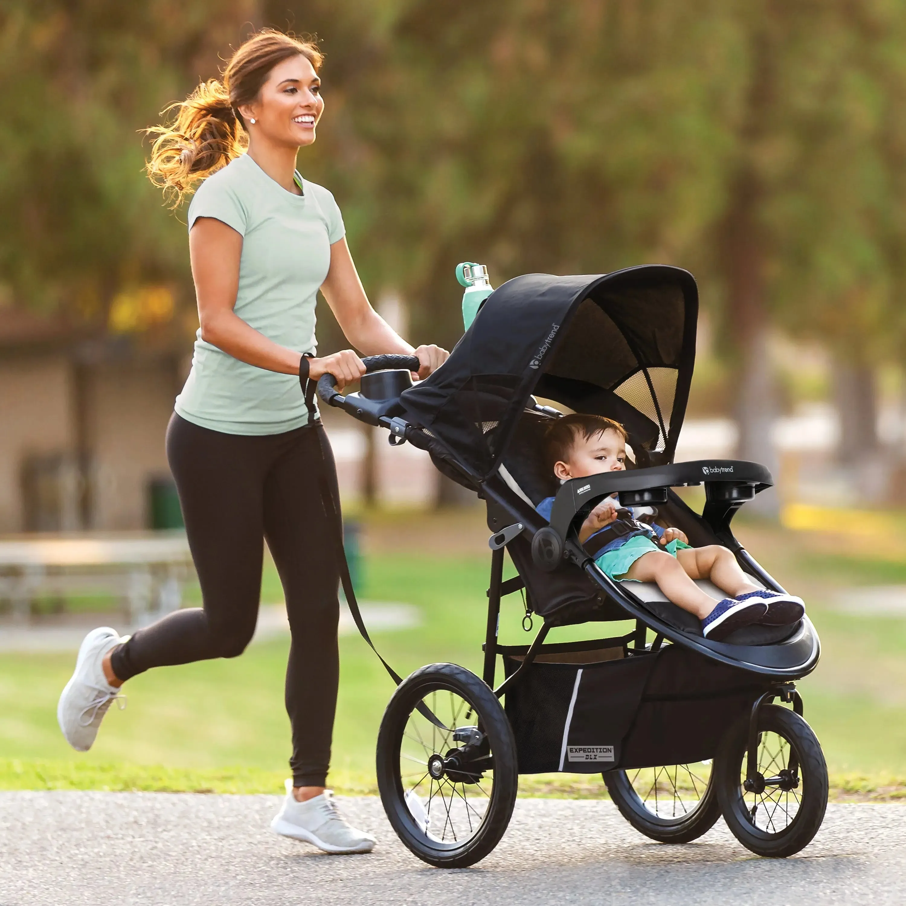 Expedition® DLX Jogger Travel System with EZ-Lift™ PLUS Infant Car Seat - Madrid Tan (Target Exclusive)