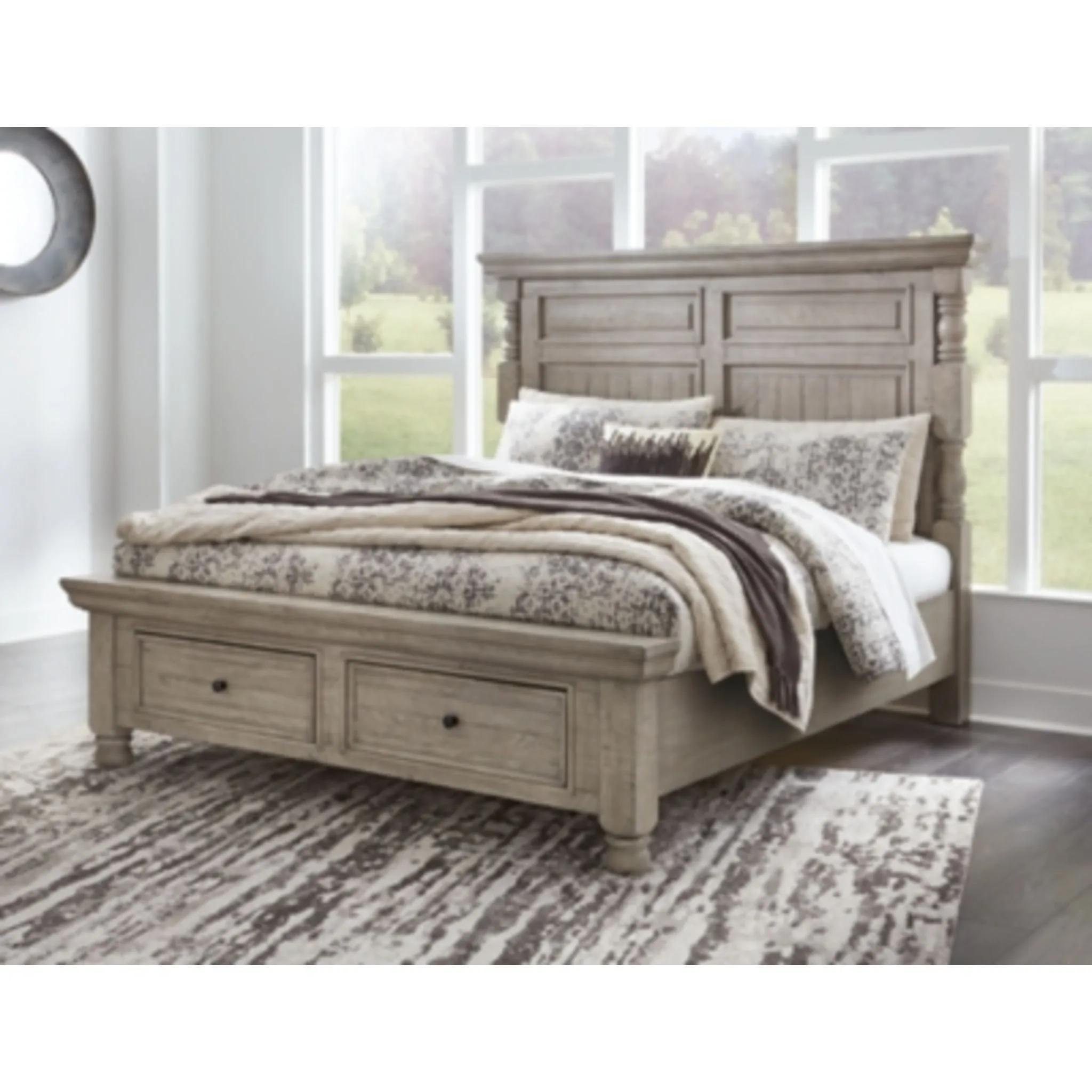 Harrastone Storage Bed