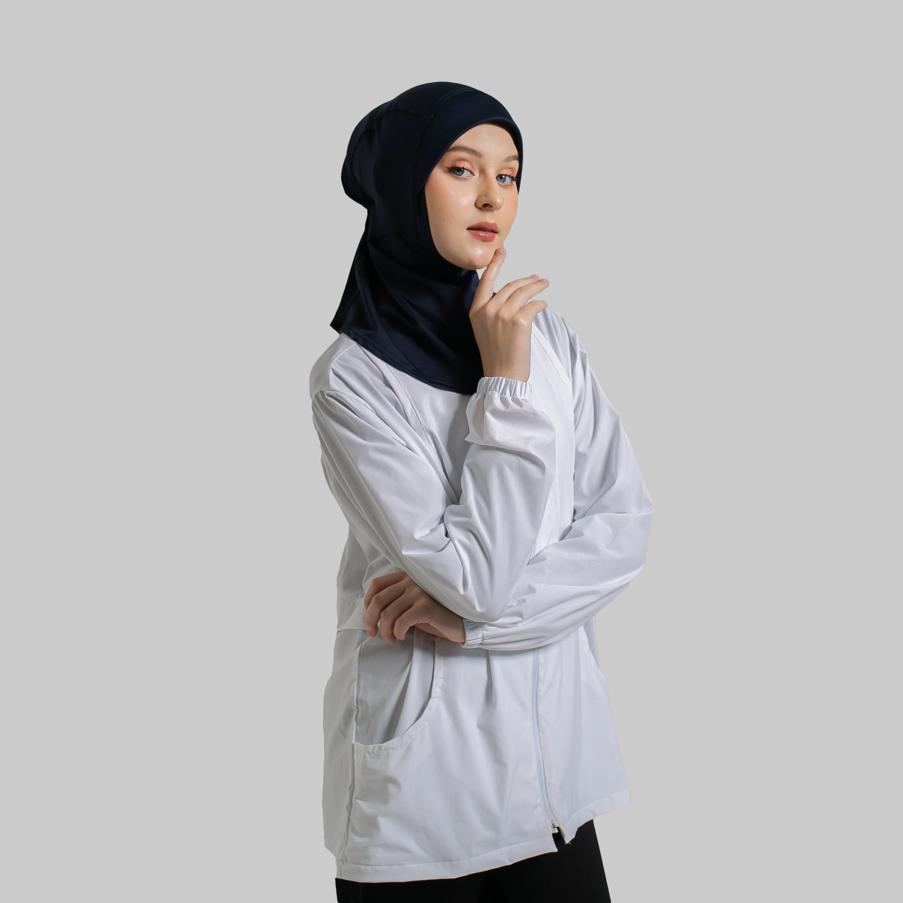 Noore - Veeta Sport Hijab - Navy