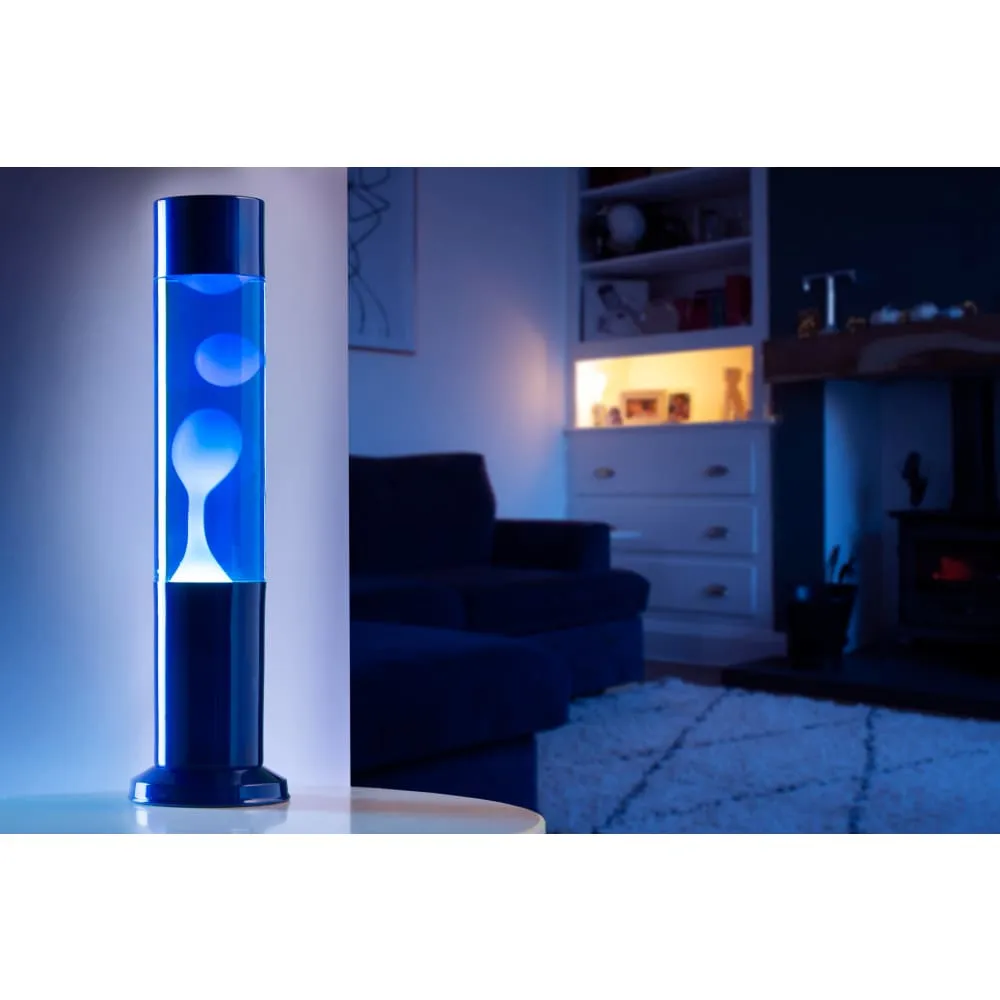 Nova Colour Lava Lamp Blue