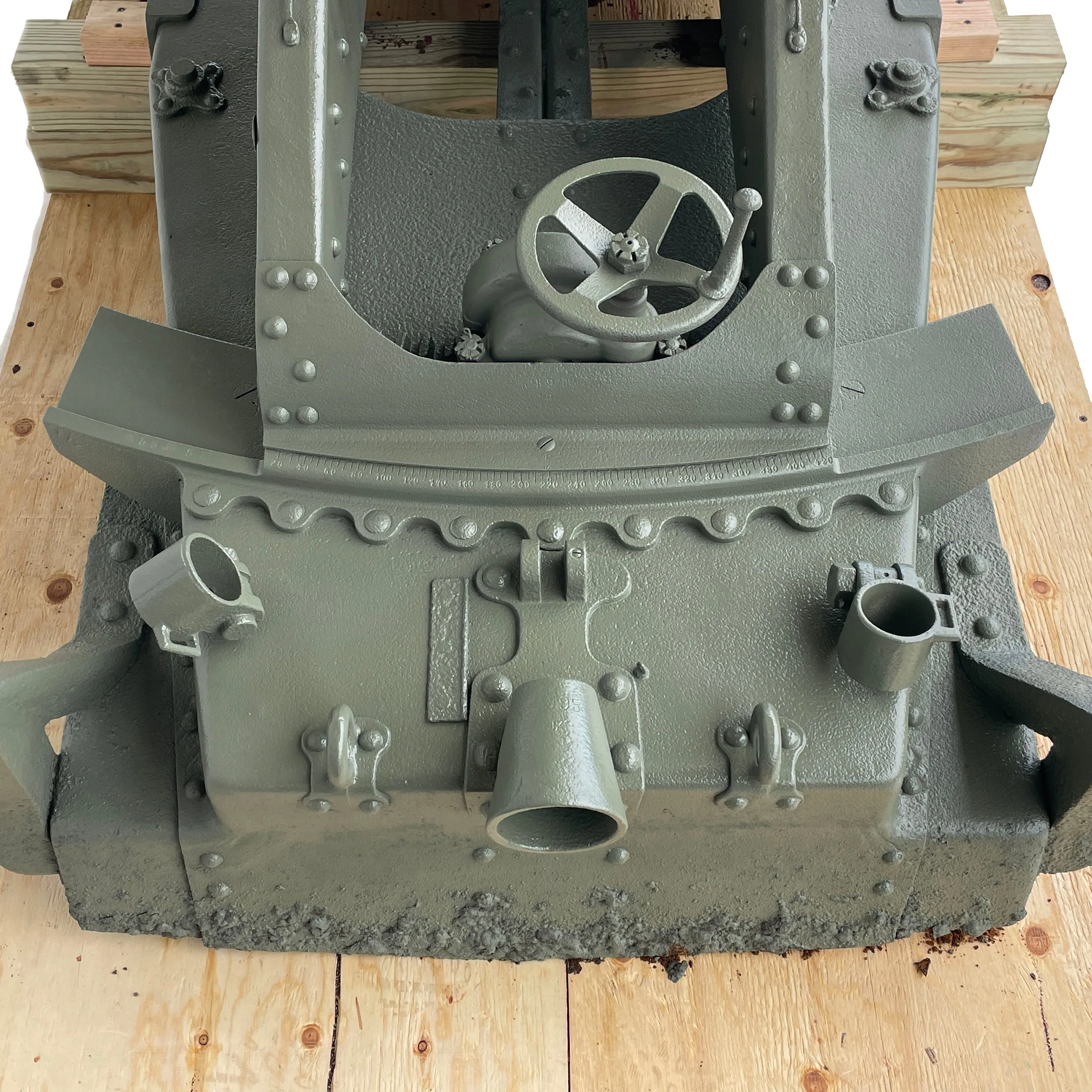 Original Imperial German WWI Inert 25cm Schwerer Minenwerfer Heavy Trench Mortar 25 cm sMW - Early Short Pattern