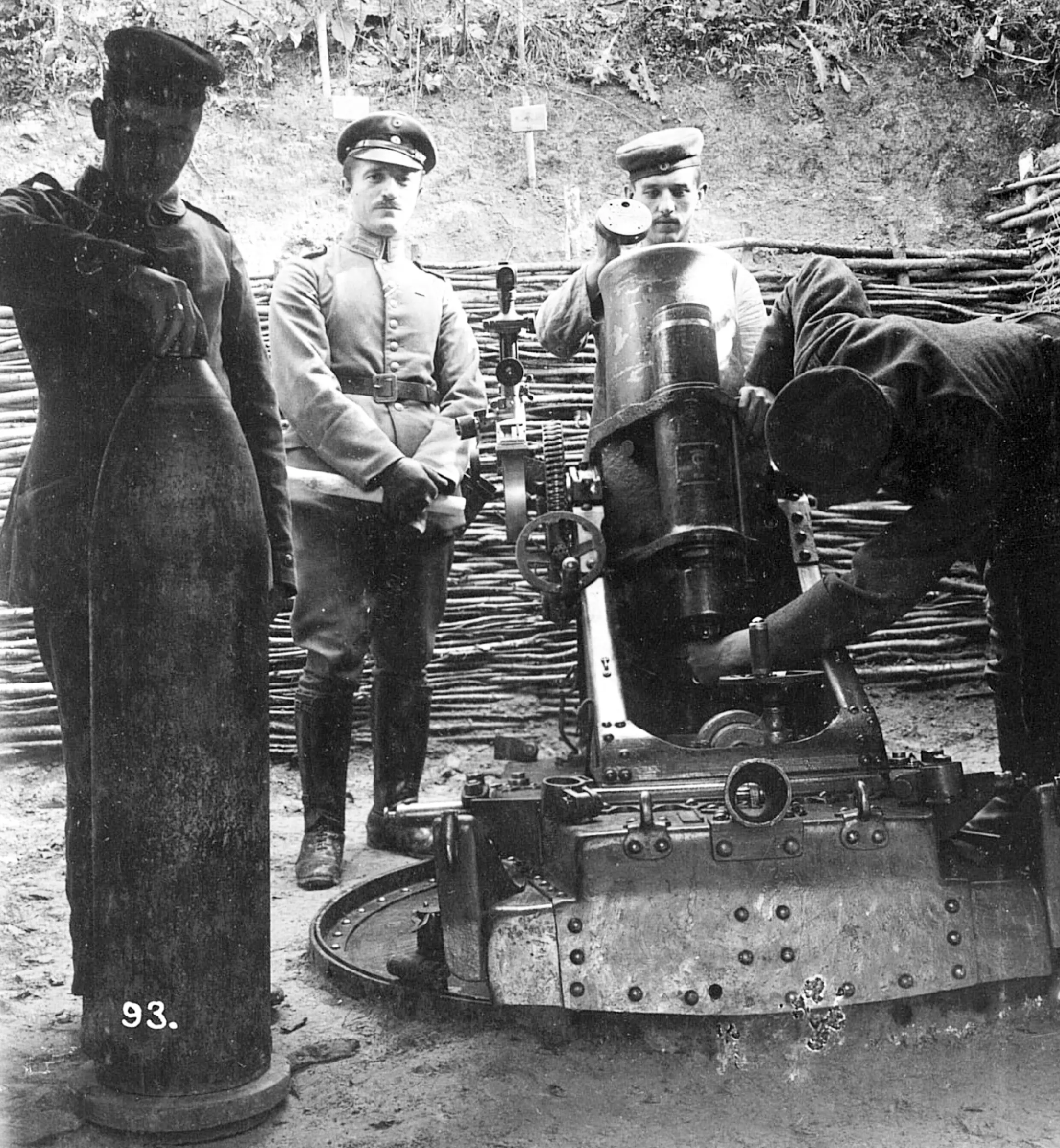 Original Imperial German WWI Inert 25cm Schwerer Minenwerfer Heavy Trench Mortar 25 cm sMW - Early Short Pattern