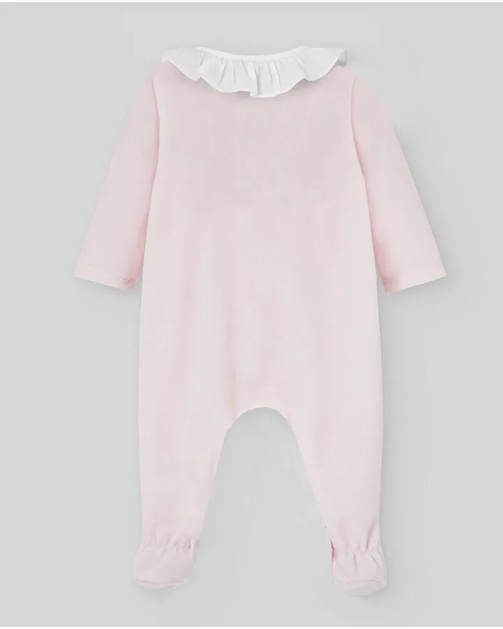 Ternura Ruffle Collar Footie