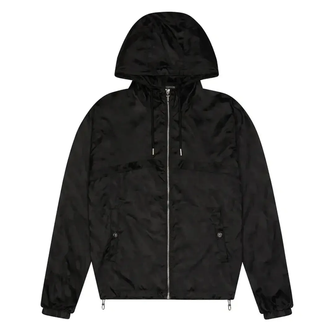 Trapstar Irongate T Jacquard Windbreaker - Black