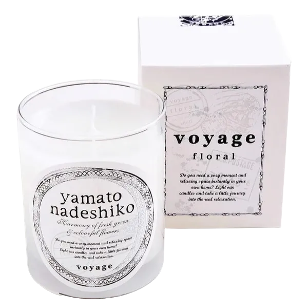 Voyage Scented Candle - Yamato Nadeshiko (Jasmine x Fresh Green)