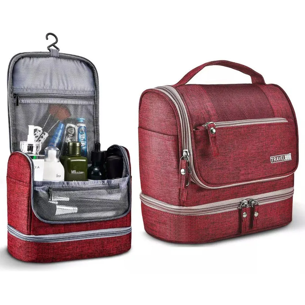 Waterproof Hanging Travel Toiletry Bag for Men and Women