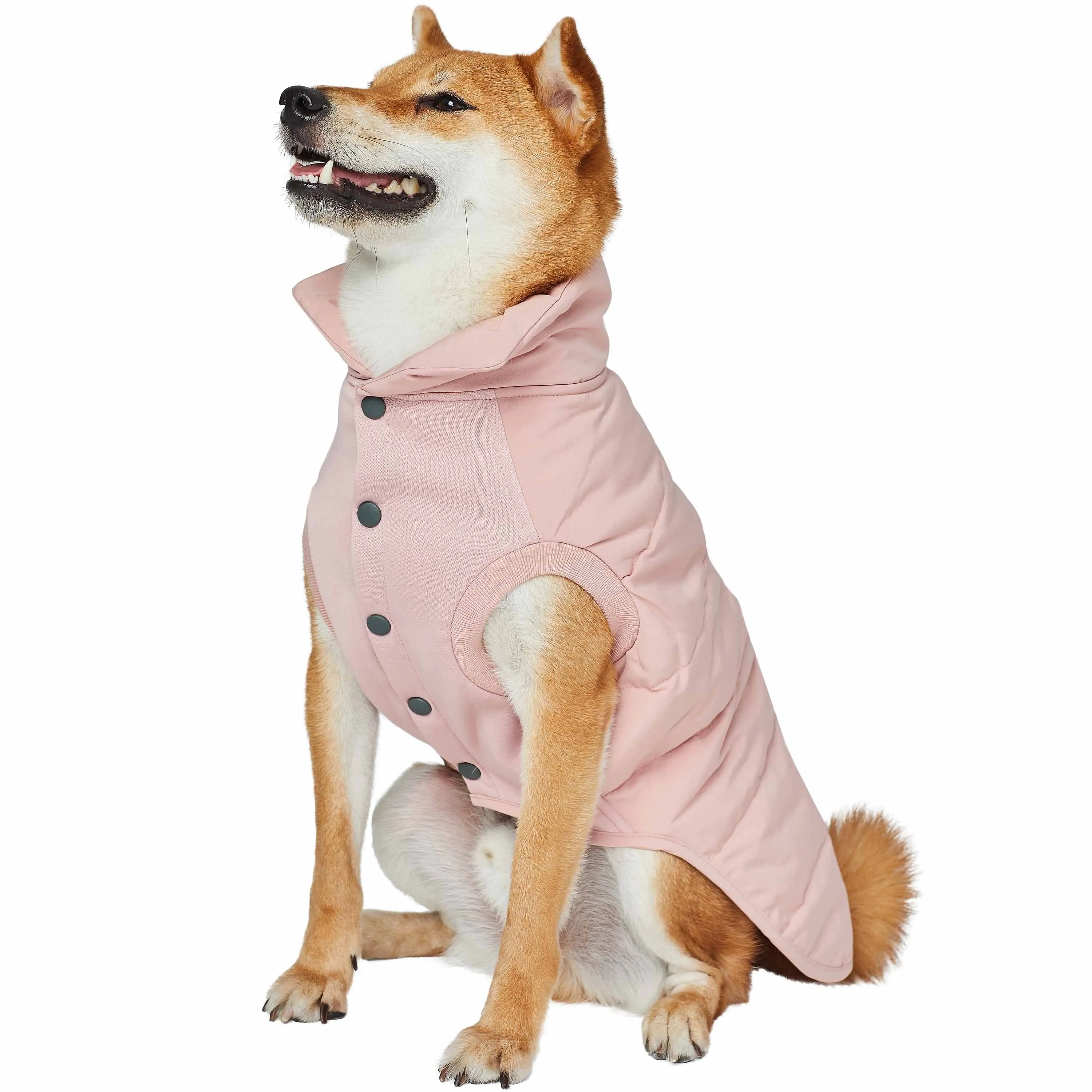 Windproof Waterproof Quilted Dog Puffer Jackets for Pets