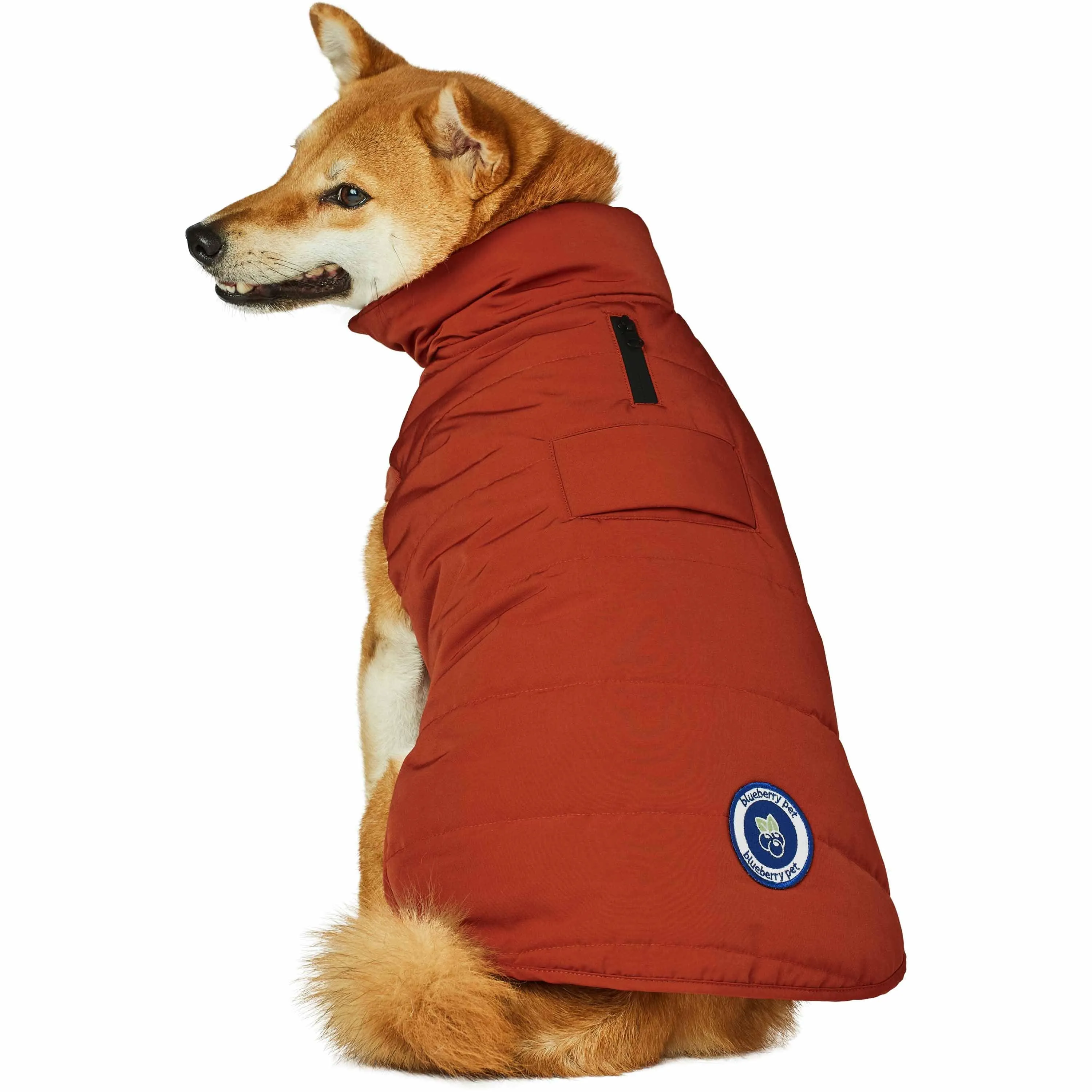 Windproof Waterproof Quilted Dog Puffer Jackets for Pets