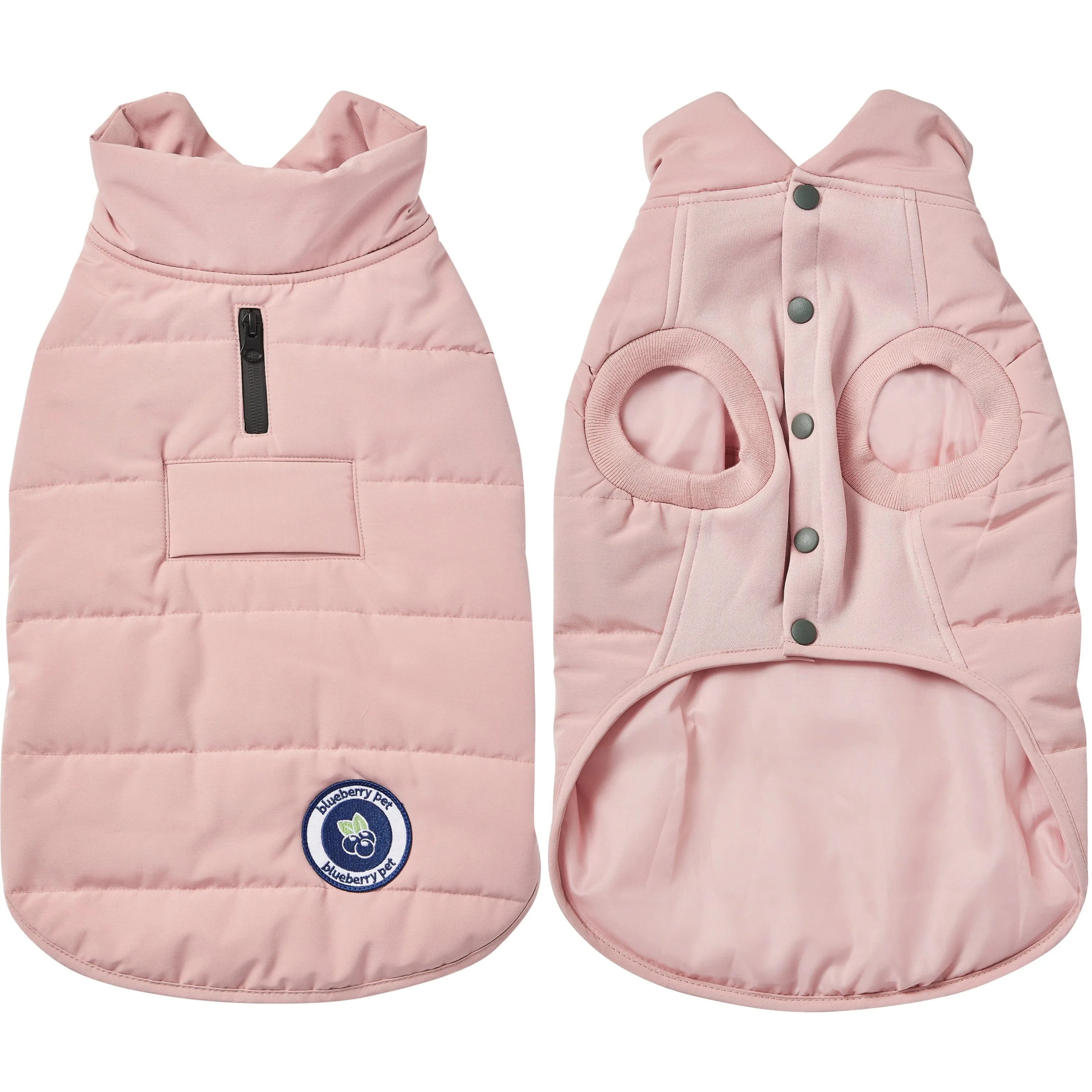 Windproof Waterproof Quilted Dog Puffer Jackets for Pets