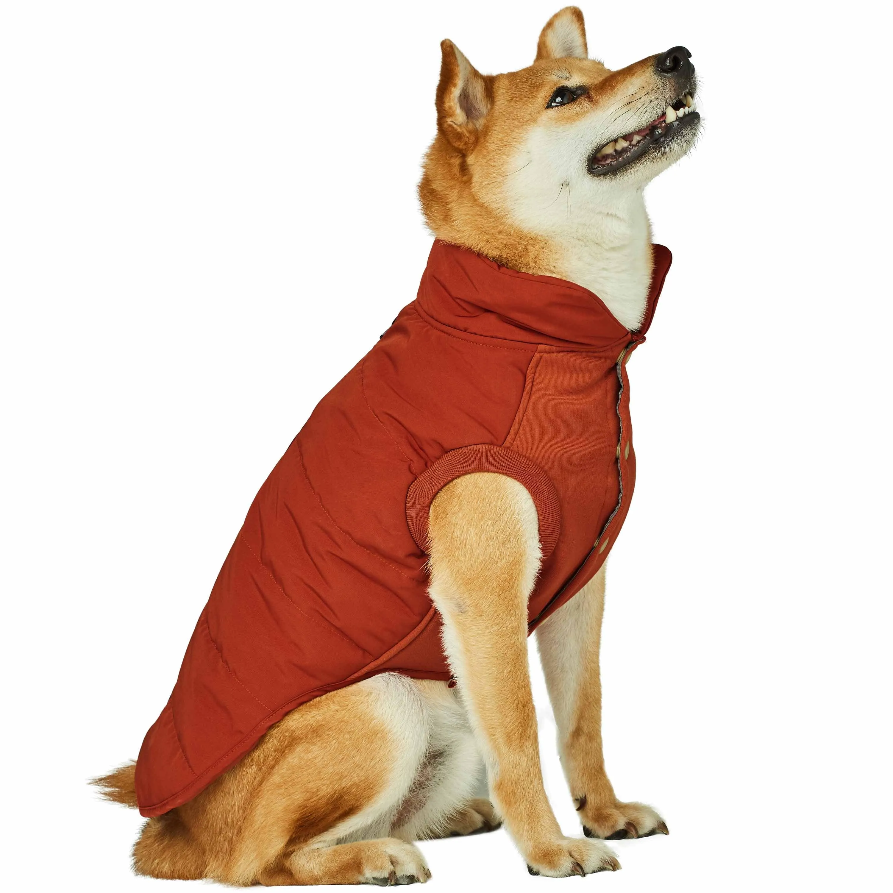 Windproof Waterproof Quilted Dog Puffer Jackets for Pets