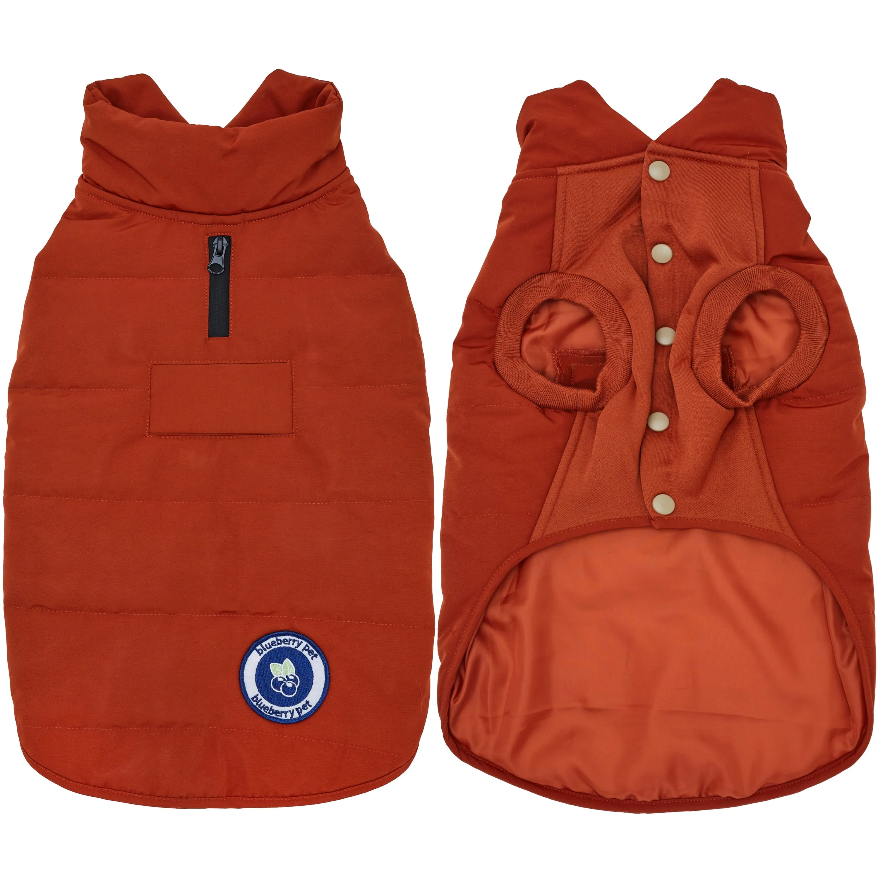 Windproof Waterproof Quilted Dog Puffer Jackets for Pets