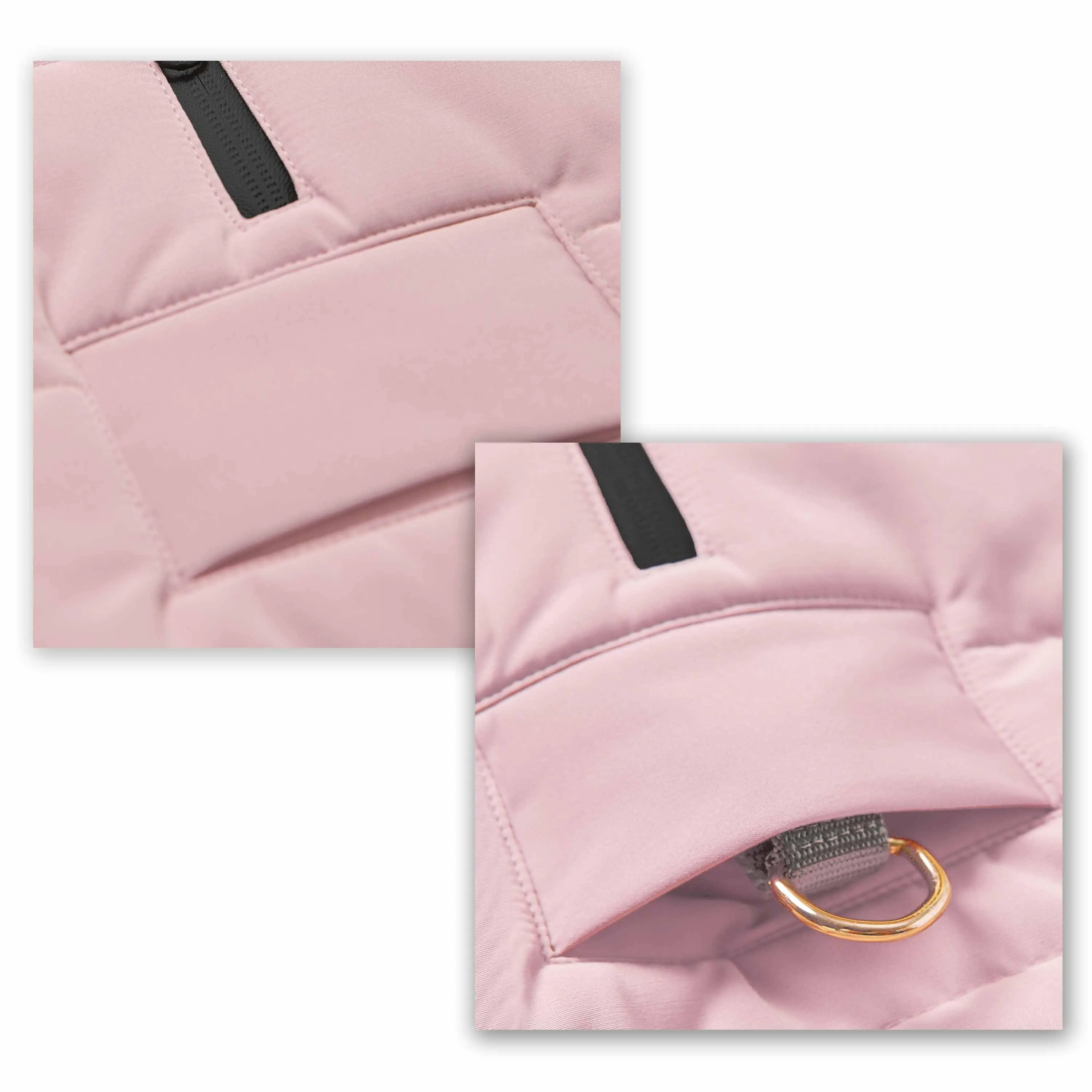 Windproof Waterproof Quilted Dog Puffer Jackets for Pets