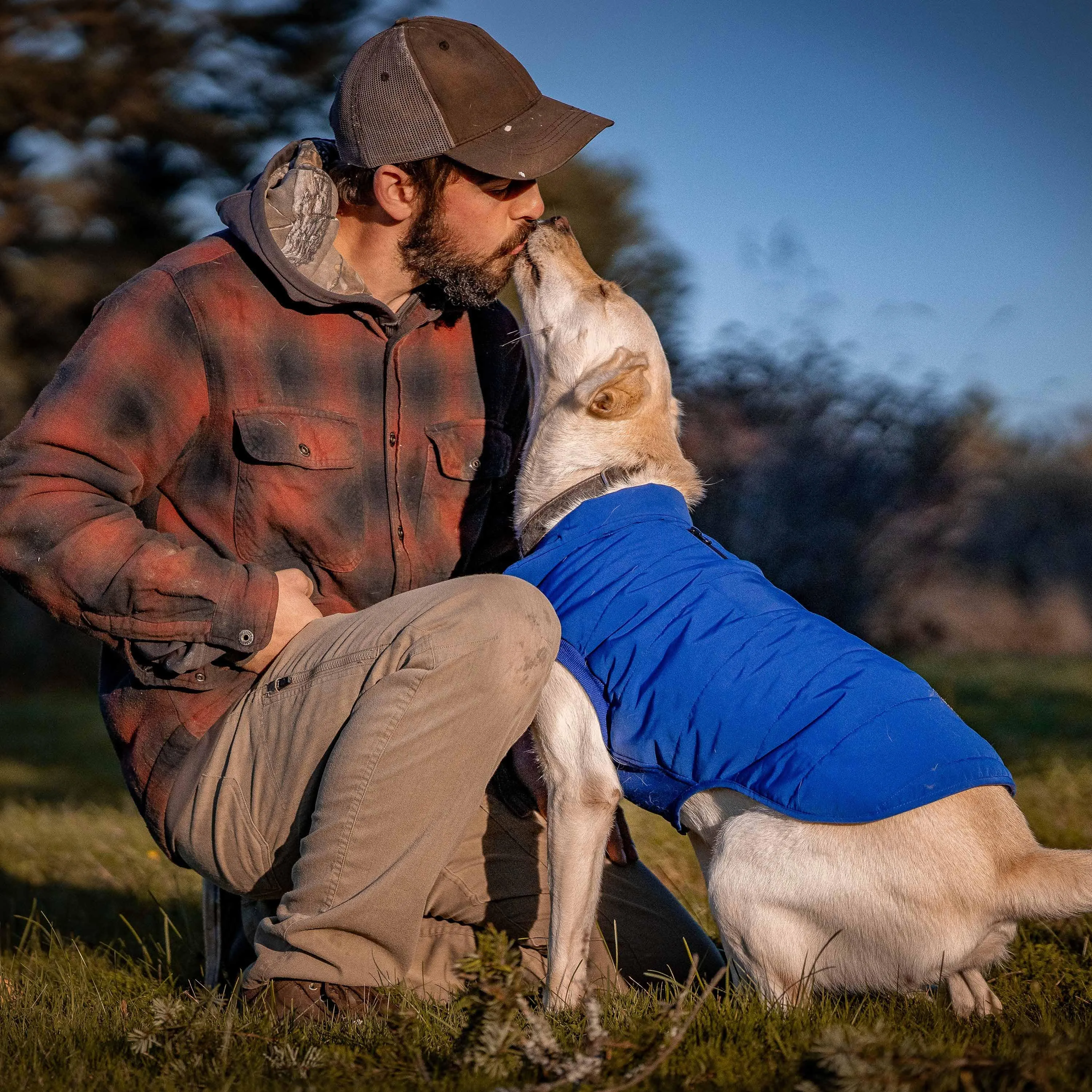Windproof Waterproof Quilted Dog Puffer Jackets for Pets