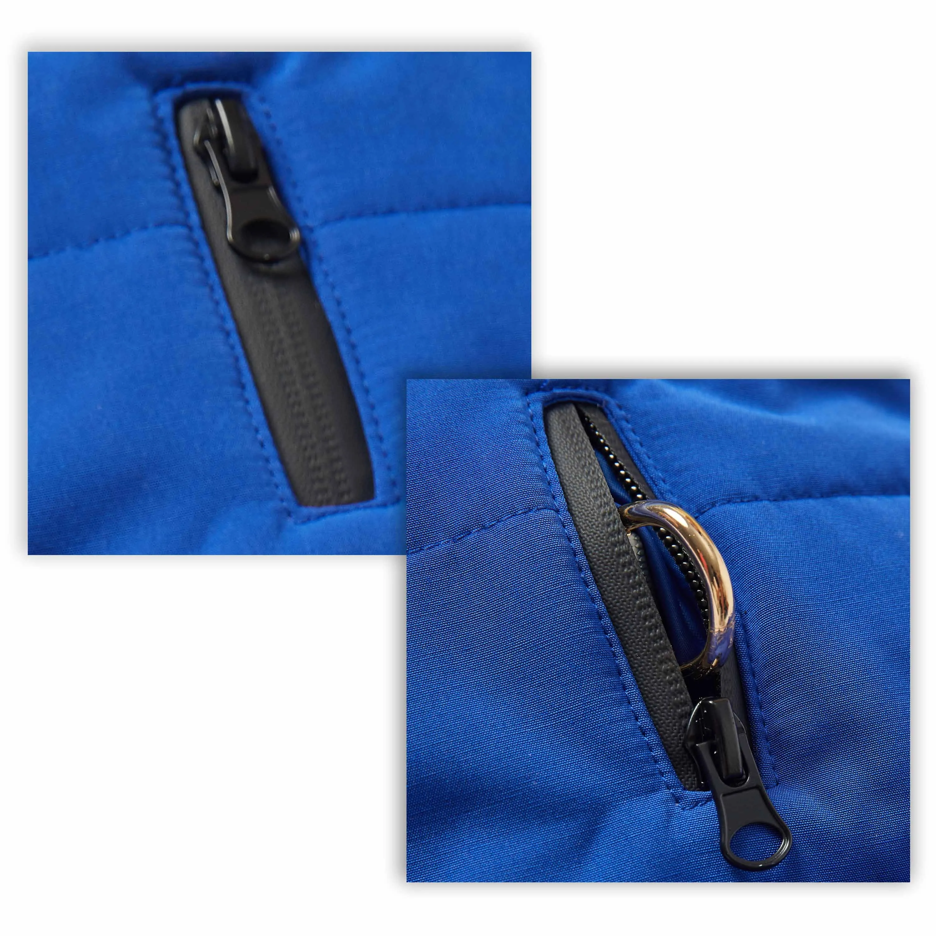 Windproof Waterproof Quilted Dog Puffer Jackets for Pets