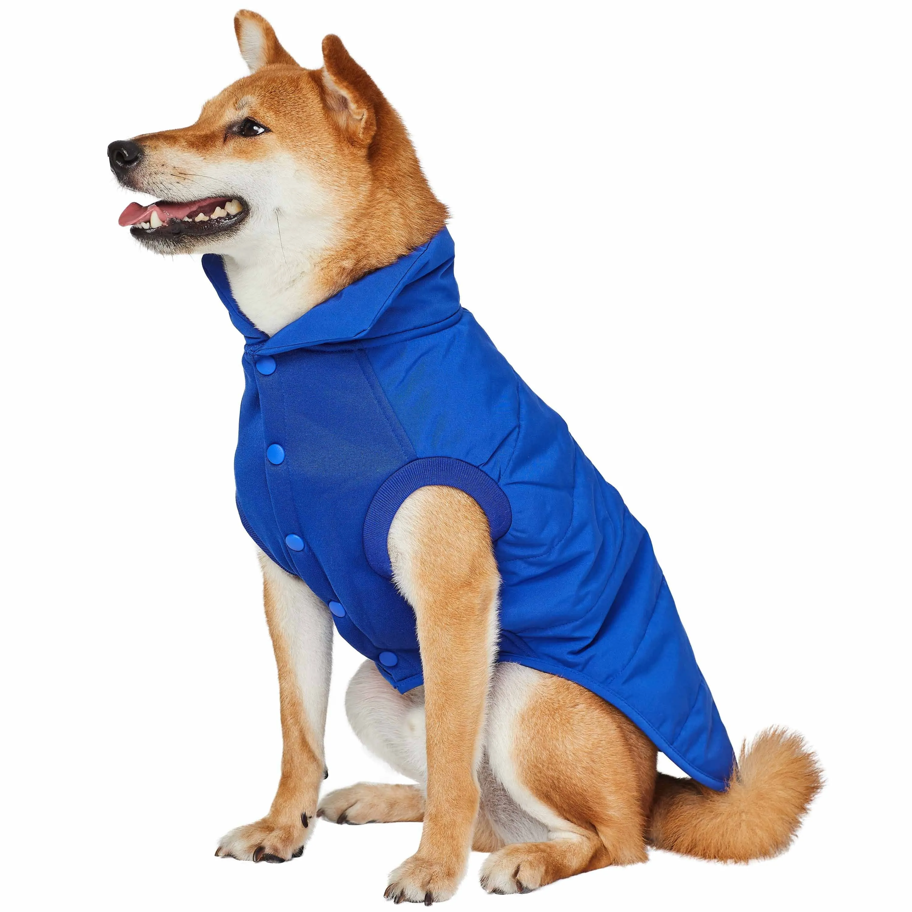 Windproof Waterproof Quilted Dog Puffer Jackets for Pets